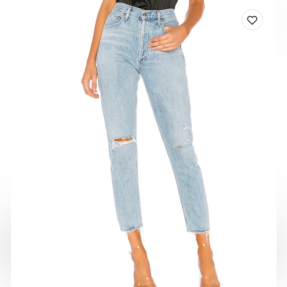 AGOLDE Light Blue Denim Jeans